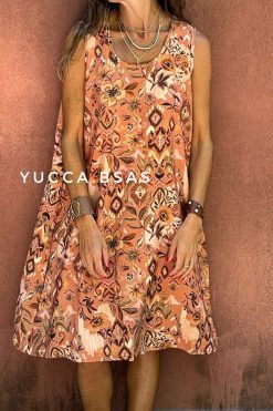 Vestido Adela - Salmón