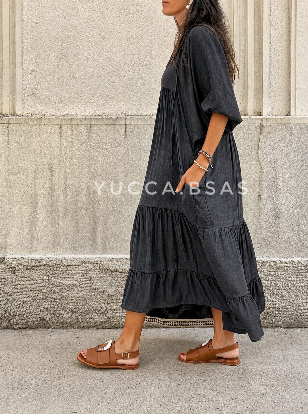 Vestido Jordania - black - Imagen 4