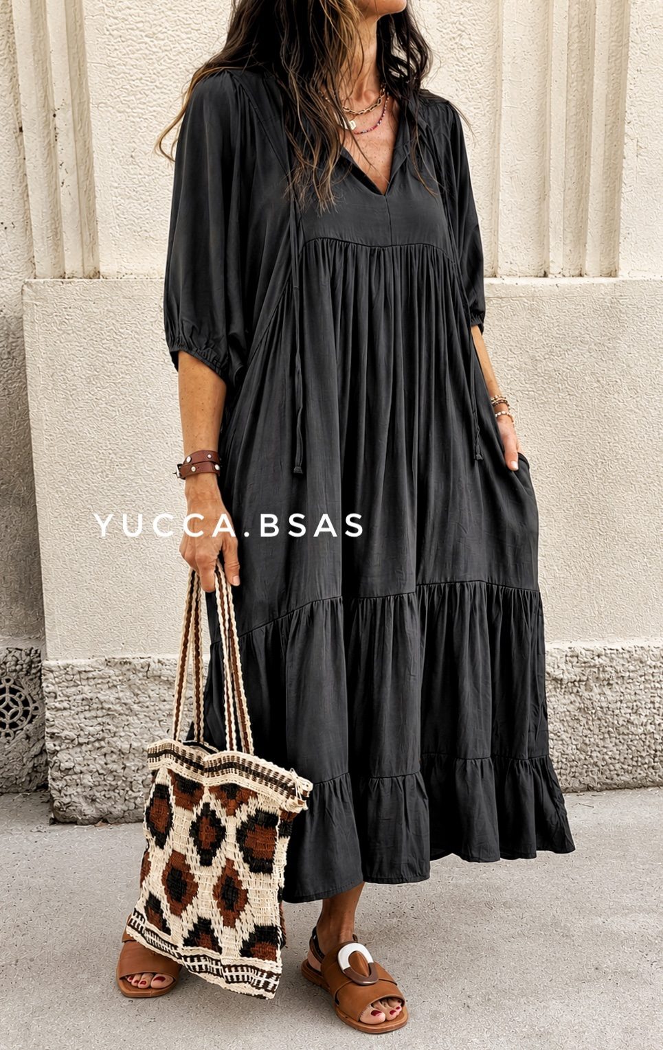 Vestido Jordania - black - Imagen 2