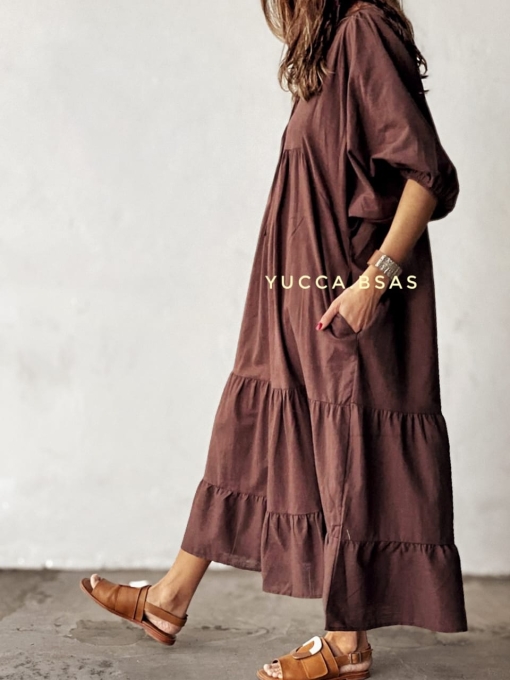 Vestido Jordania - moka - Imagen 8