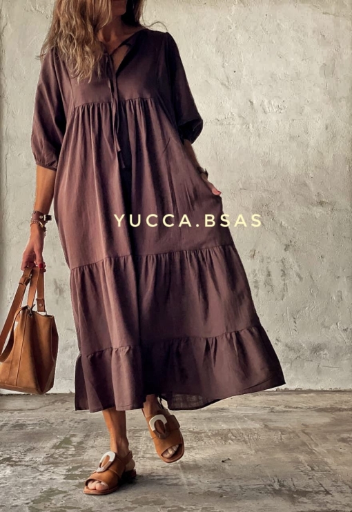 Vestido Jordania - moka - Imagen 2