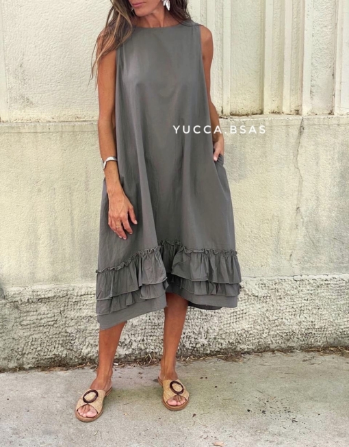 Vestido Hanoi - gris