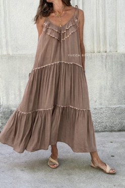 Vestido Marruecos - tostado