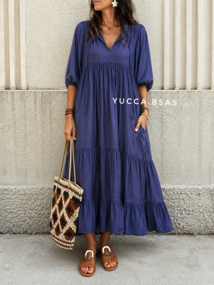 Vestido Jordania - azul