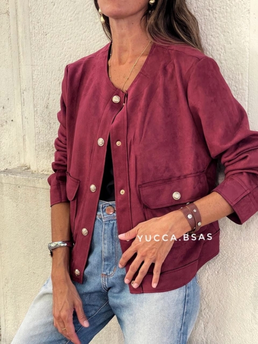 Chaqueta Beccar - cereza - Imagen 5