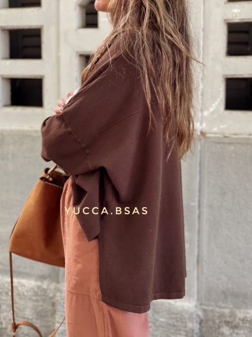 Sweater Sacramento - chocolate - Imagen 5