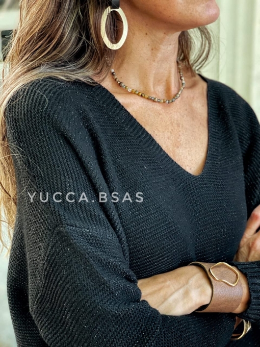 Sweater Malibú - negro - Imagen 5