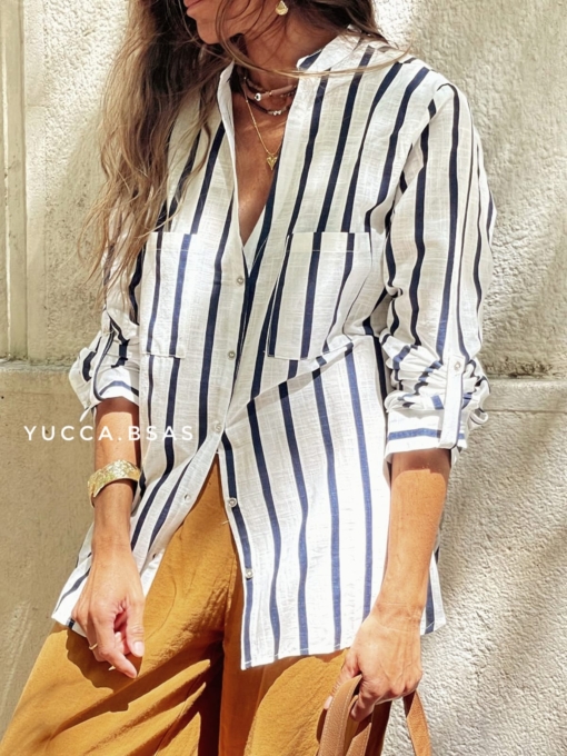 Camisa París - azúl - Imagen 5