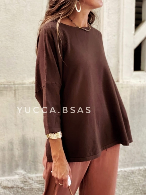 Sweater Sacramento - chocolate - Imagen 6