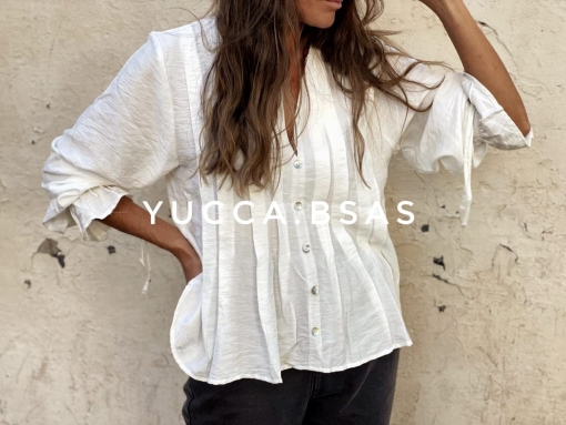 Blusa Cádiz - blanca - Imagen 8