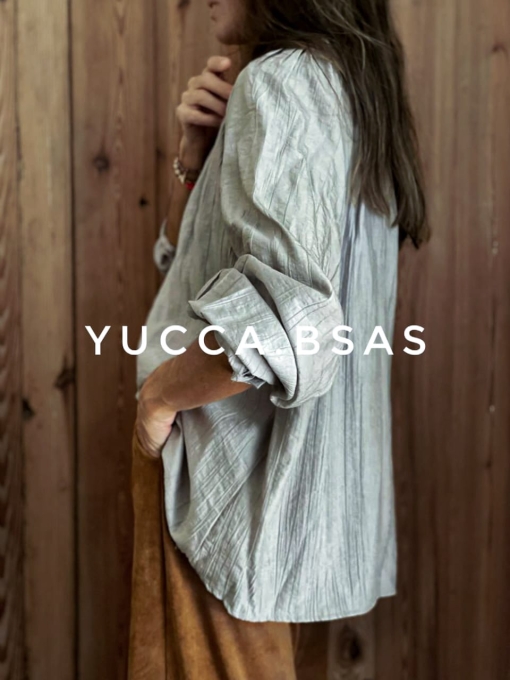 Blusa Angra - gris perla - Imagen 6