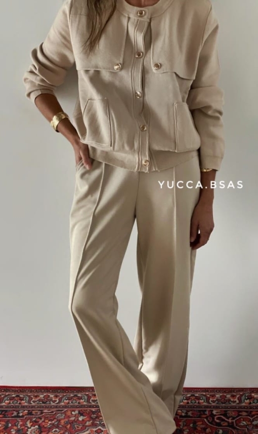 Pantalón Baron - beige - Imagen 3