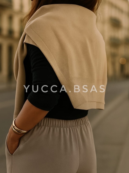 Pantalón Baron - visón - Imagen 3