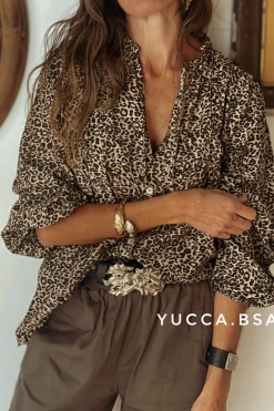 Blusa Rita - animal print