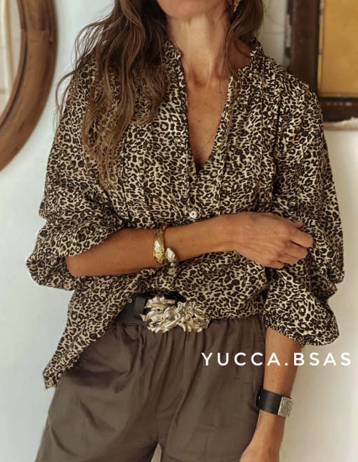Blusa Rita - animal print