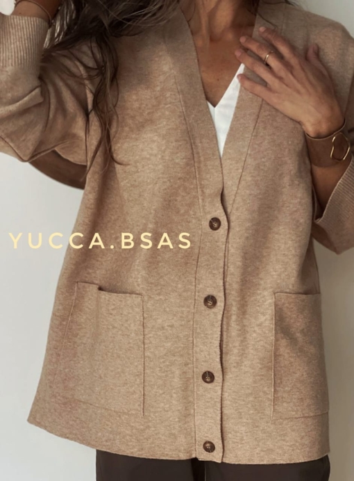 Cardigan Niceto - beige - Imagen 4
