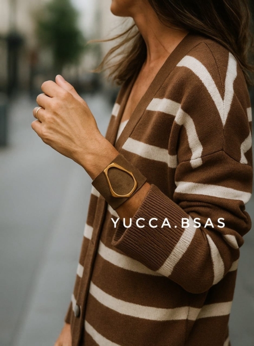 Cardigan Niceto - beige - Imagen 5