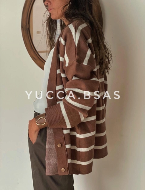 Cardigan Niceto - beige - Imagen 6
