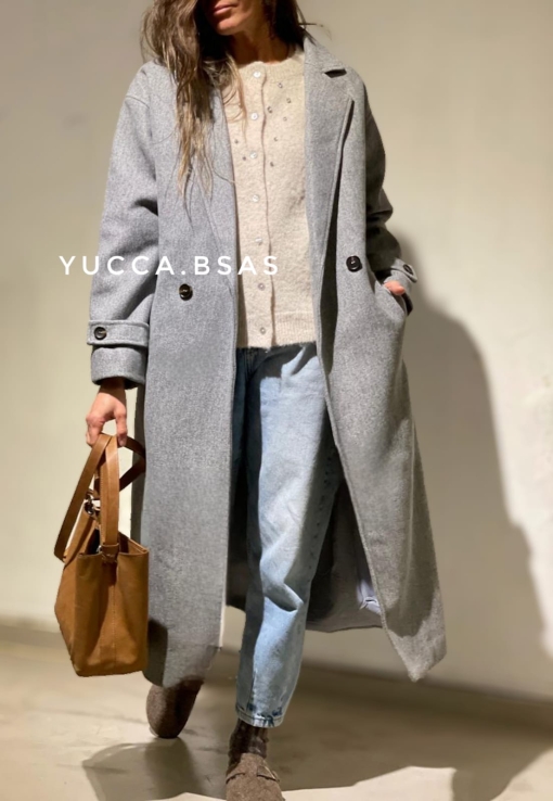 Tapado Ralph - gris melange - Imagen 4