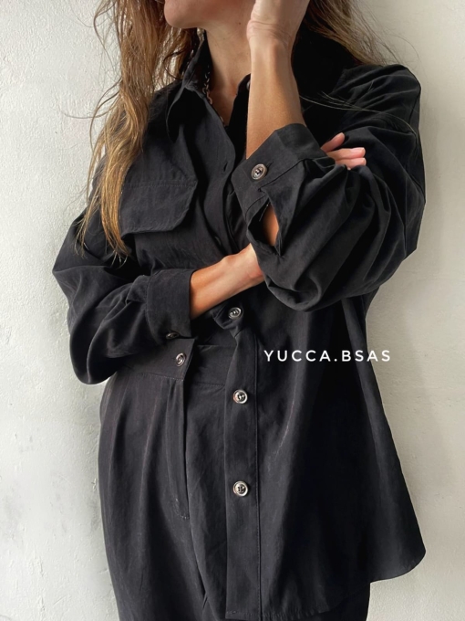 Camisa Belice - negro - Imagen 2