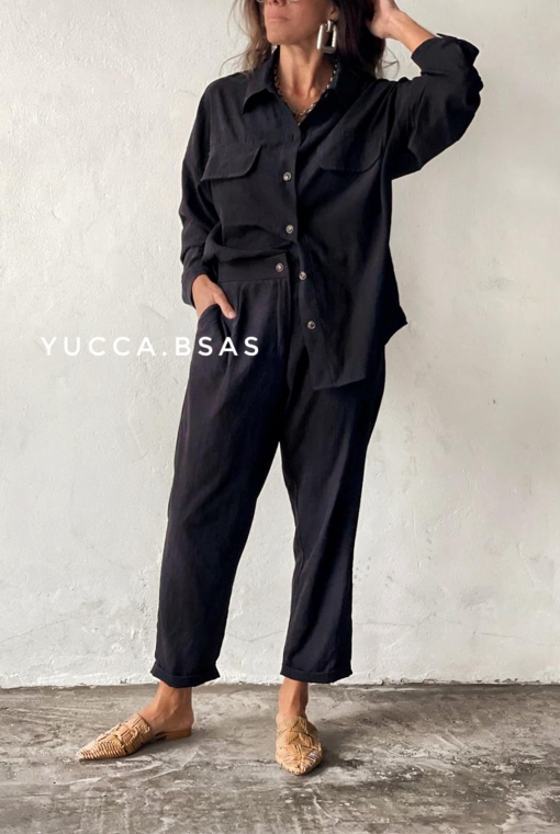 Pantalón Belice - negro - Imagen 2