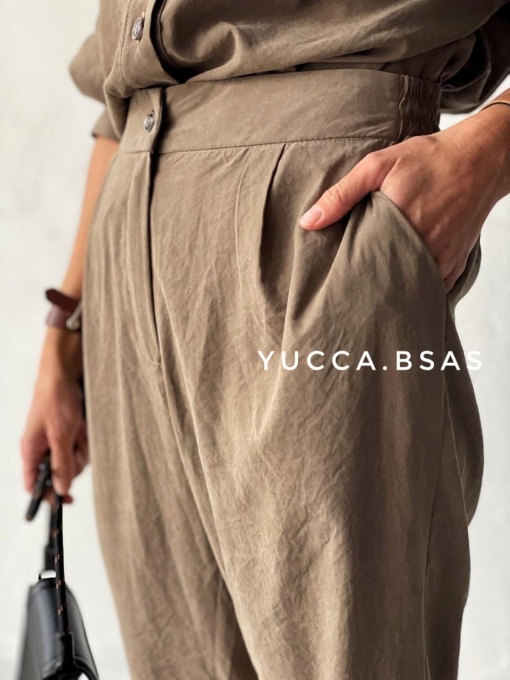 Pantalón Belice - visón