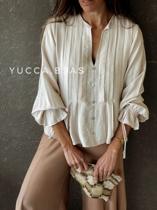 Blusa Cádiz - natural