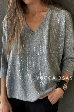 Sweater Ámbar - gris