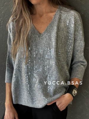 Sweater Ámbar - gris