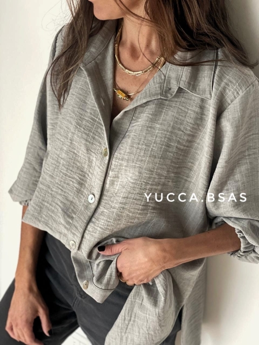 Camisa Lara - gris - Imagen 7