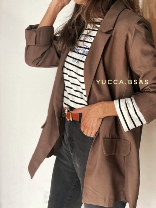 Blazer Mateo - chocolate