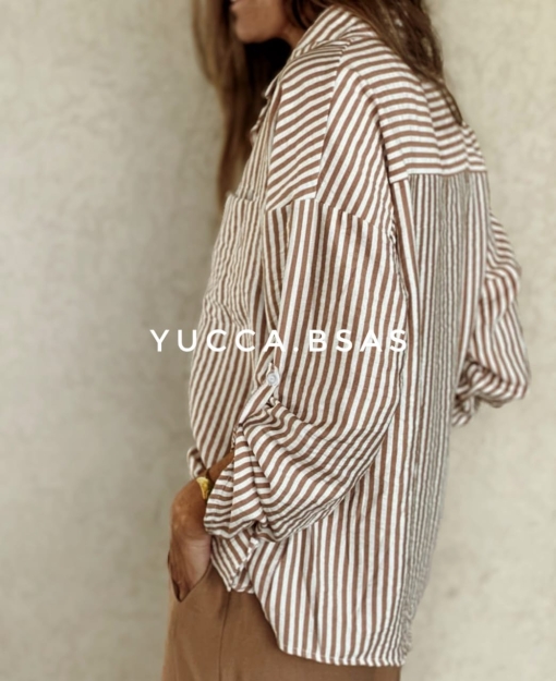 Camisa Ana - chocolate - Imagen 3