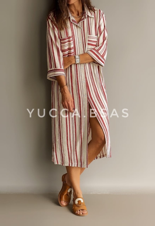Vestido Maldivas - lacre