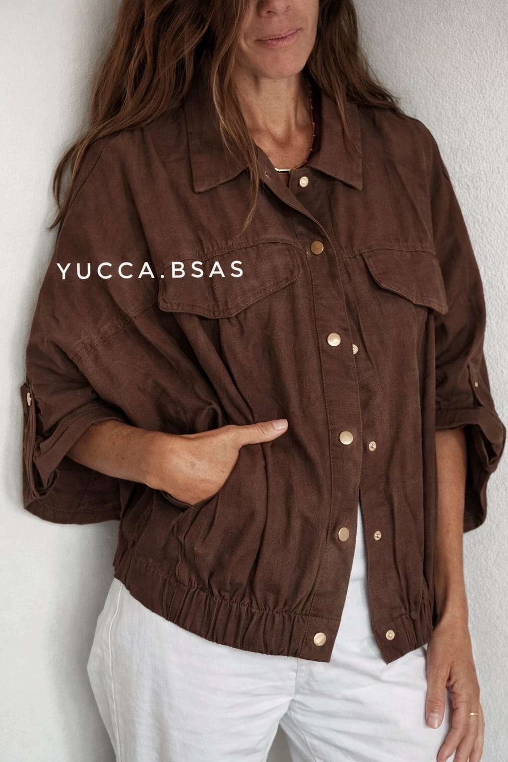 Camisaco Lorenzo - chocolate - Imagen 2