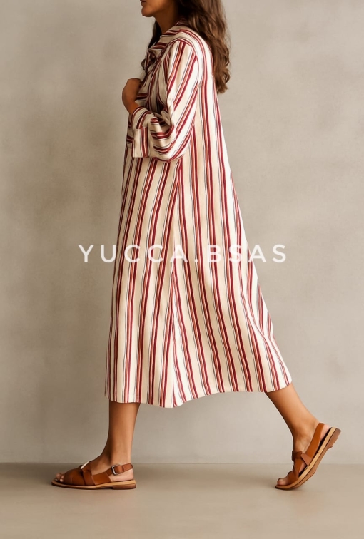 Vestido Maldivas - lacre - Imagen 2