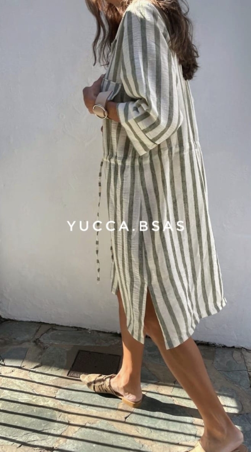 Vestido Rafaela - verde - Imagen 10