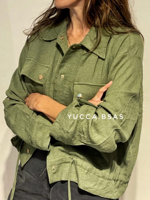 Campera liviana Delfina - verde - Imagen 5