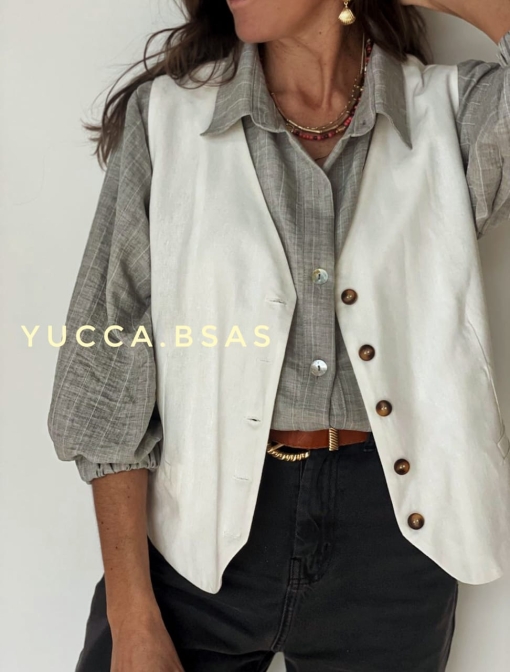 Chaleco Frida - blanco - Imagen 5