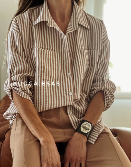 Camisa Ana - chocolate - Imagen 2