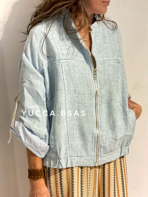 Campera Gibraltar - celeste