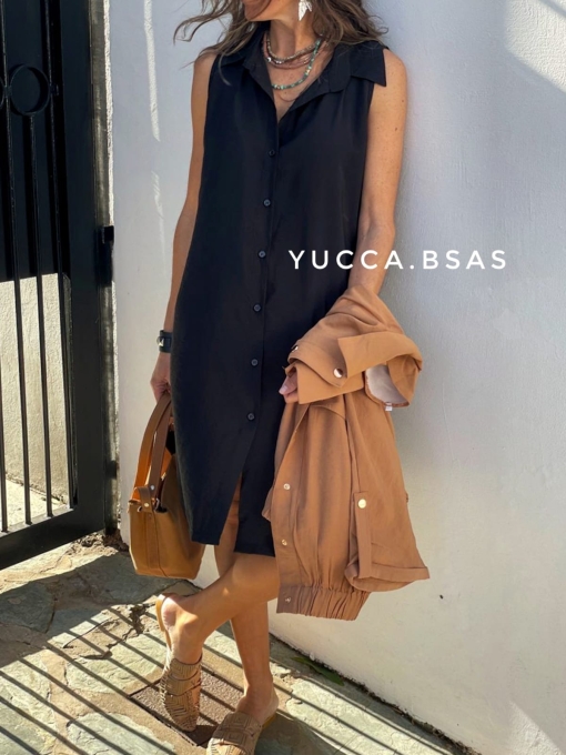Vestido Lombok - negro - Imagen 4