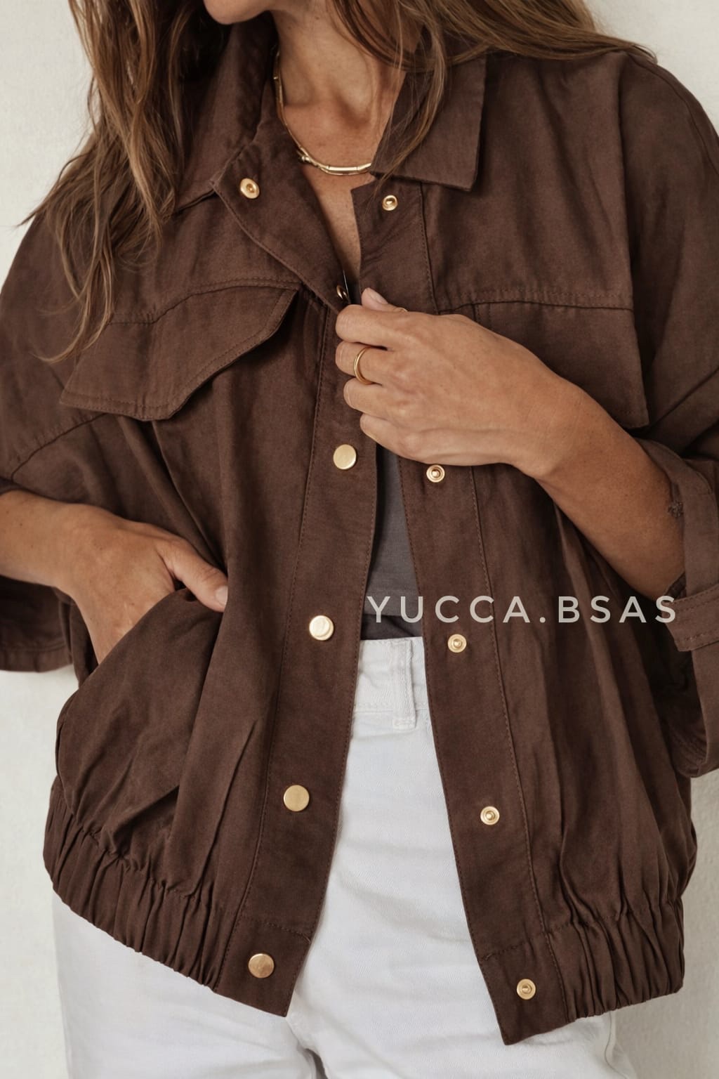 Camisaco Lorenzo - chocolate - Imagen 4