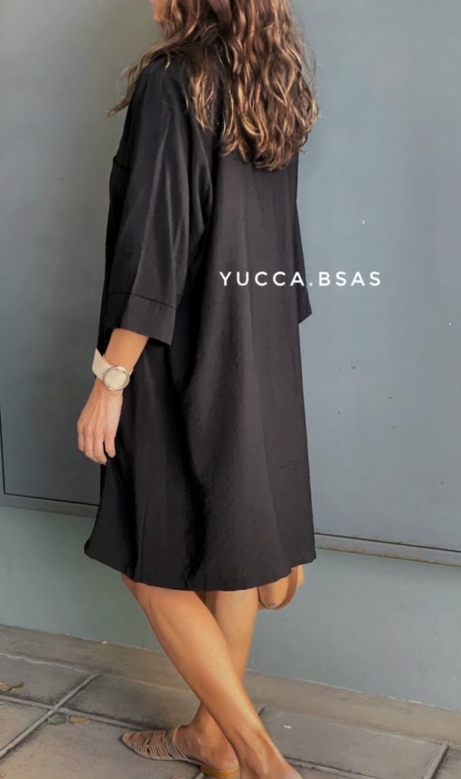 Vestido Canarias - negro - Imagen 3