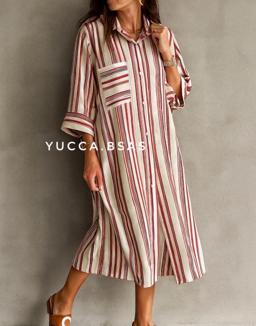 Vestido Maldivas - lacre - Imagen 7
