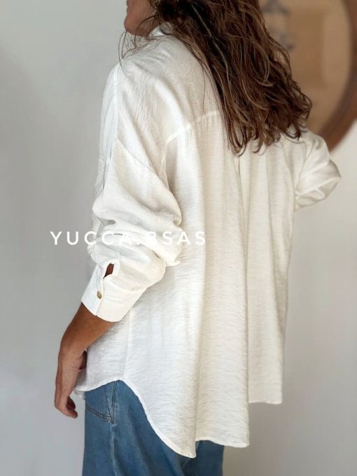 Camisa Paulina - blanca - Imagen 2