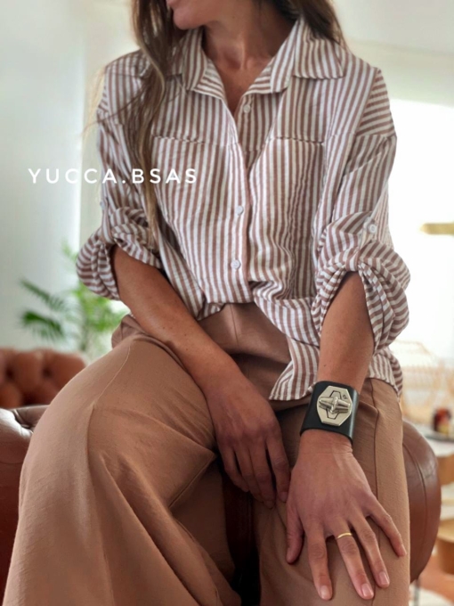Camisa Ana - chocolate - Imagen 7