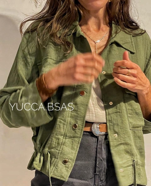Campera liviana Delfina - verde - Imagen 3