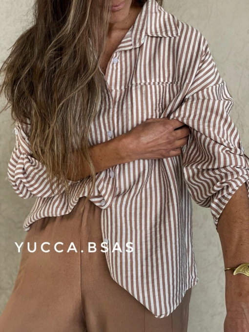 Camisa Ana - chocolate - Imagen 6