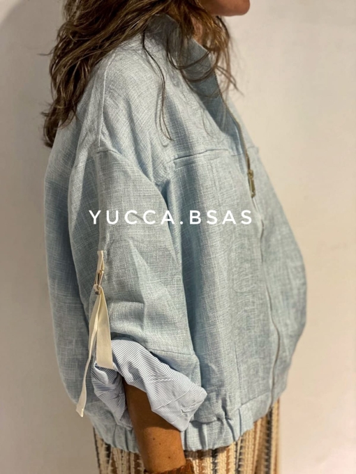 Campera Gibraltar - celeste - Imagen 3