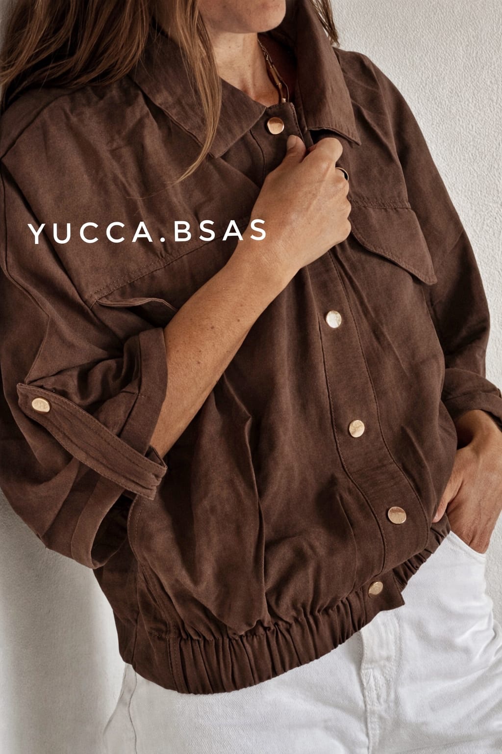 Camisaco Lorenzo - chocolate - Imagen 3